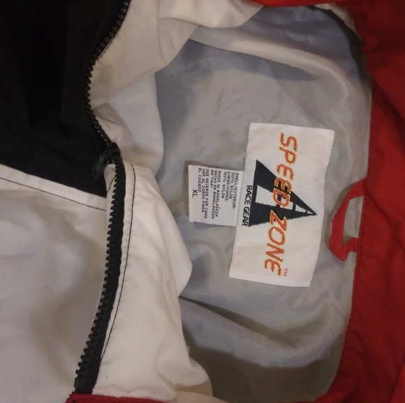 Vintage 90s speed zone windbreaker size xl - Picture 7 of 7
